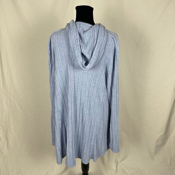 Barefoot Dreams NWT CozyChic Namaste Rib Hooded Cardi - Women’s 2X - Picture 5 of 9